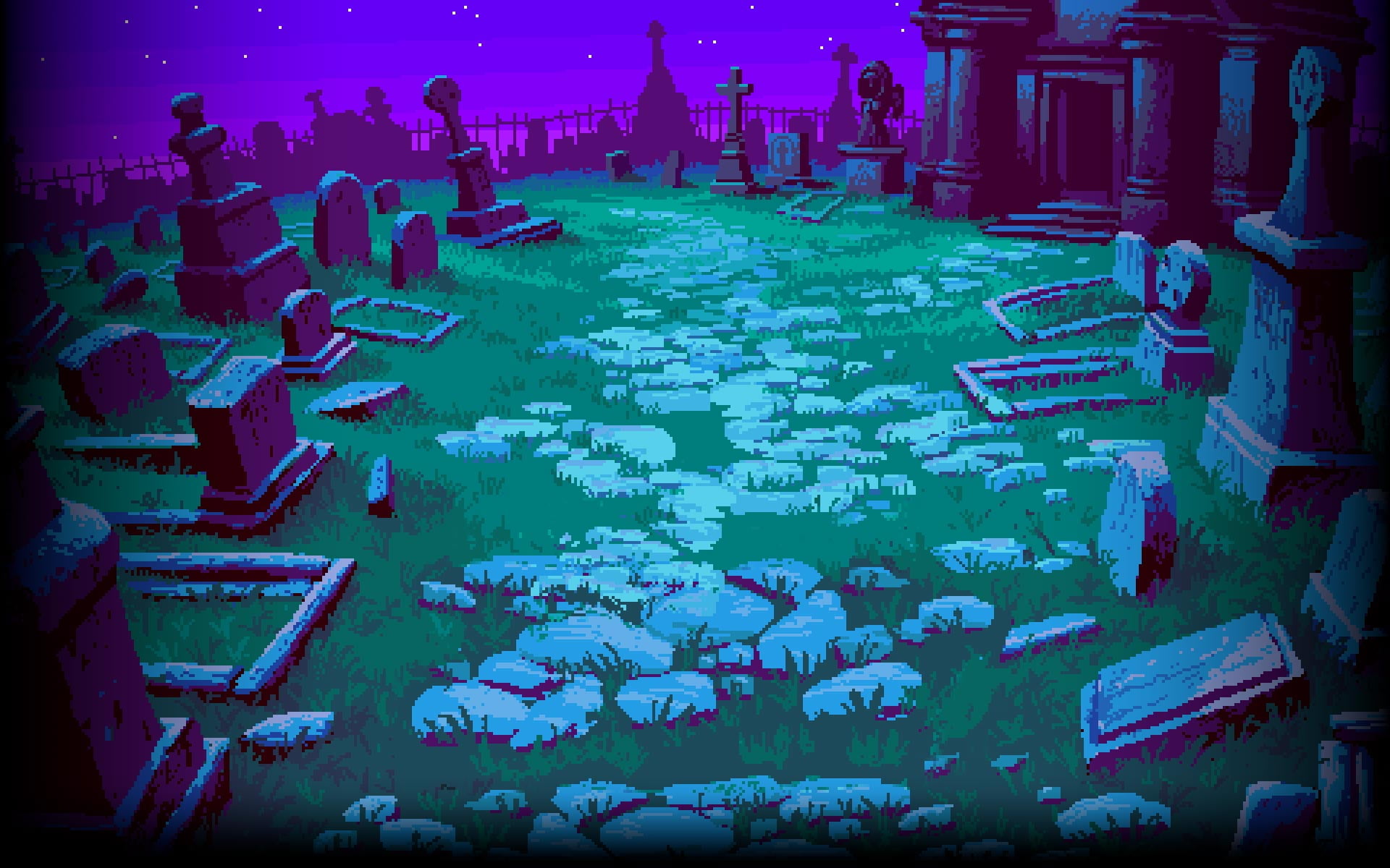 mapa del juego cementerio abadnonado